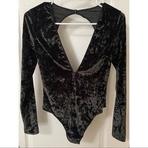 Bodysuit - Black Velvet